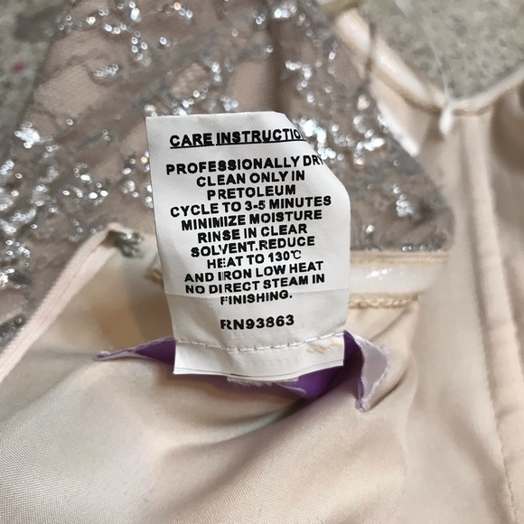 Hayley Paige Strapless pageant formal dress - Picture 8 of 8